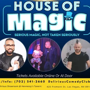 House of Magic&apos;s 5 Star, Family Friendly Comedy &amp; Magic Show