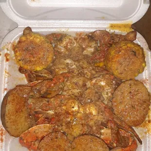 Crab tray
