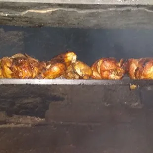 Nice and Golden brown chickens!