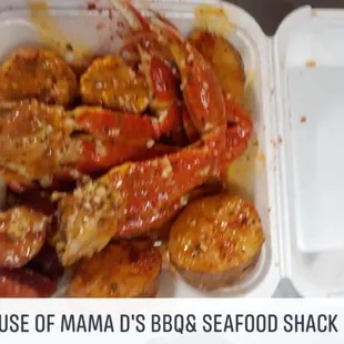 Snow crab trays that&apos;s out of this world!