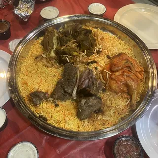 (No.3) Mixed Dishes OF Haneeth AND Mandi Lamb