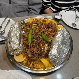 , (No.5) Mixed Dishes OF Lamb , Haneeth AND Mandi Lamb