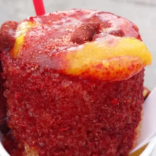 Up close of the mangonada