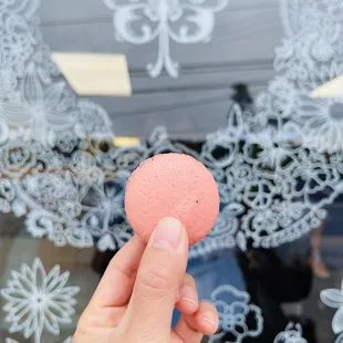Nutella macaron