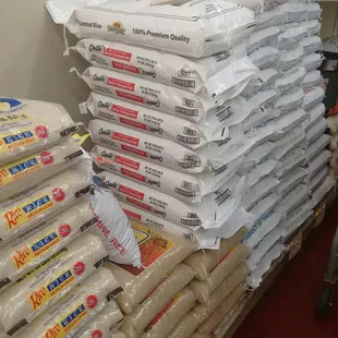 Nice rice selection