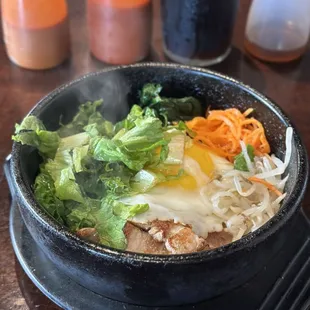 Pork belly bibimbap (regular size)