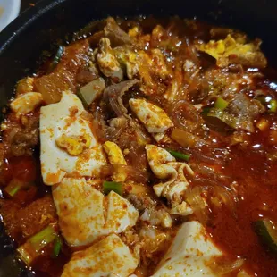 Soft tofu stew