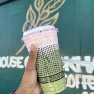Strawberry Matcha