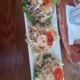 Thai Chicken Lettuce Wraps