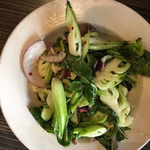 Bok choy (market greens)