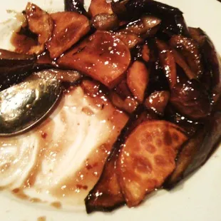 Glazed Eggplant and Yam