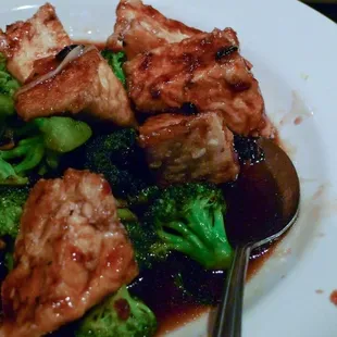 Tofu in black bean sauce