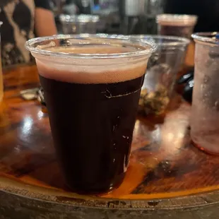 Mix - emperor chocolatine + courant / vanilla seltzer.  Best beer in the valley.