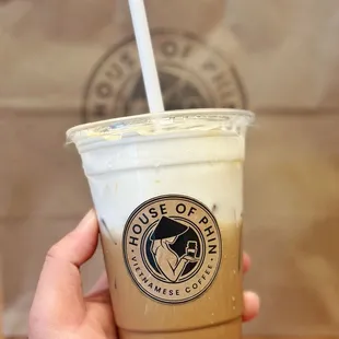 Cà Phê Muối (salted coffee)