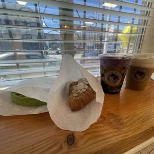 Matcha Almond Croissant