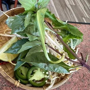 Ingredients for all Pho dishes