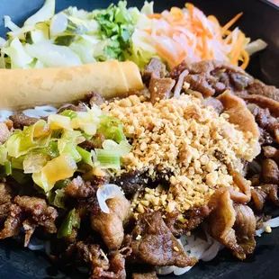 12. Bun Thit Nuong Cha Gio $12 was sizable portion