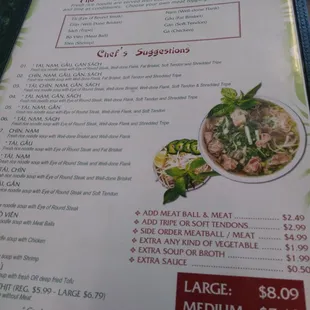 Good prices here at House of Pho!