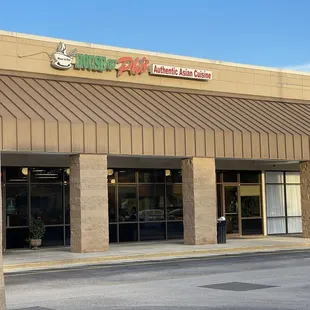 Outside of restaurant