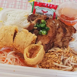 41. House Special Combo over Vermicelli