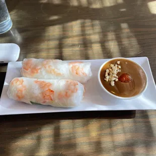 A4. Shrimp Fresh Spring Rolls