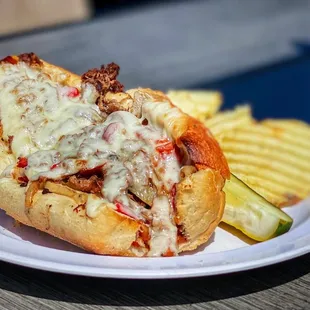 Cheese Steak (Peppers / Mushrooms / Onions)