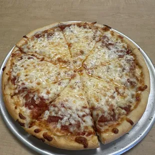 Small cheese pizza