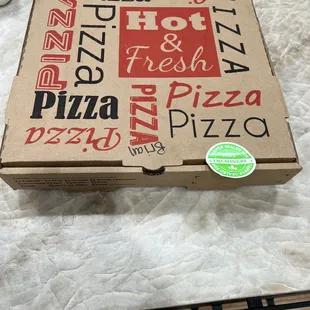 Is it safe to eat?  Cheap seal or did the Dasher have some toppings?