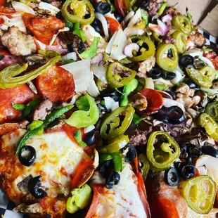 Combination with jalapeños
