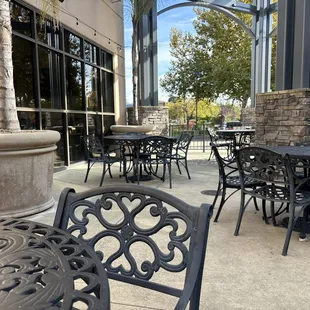 Outdoor seating
