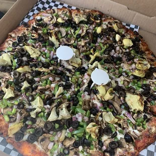 Garden Veggie Pizza