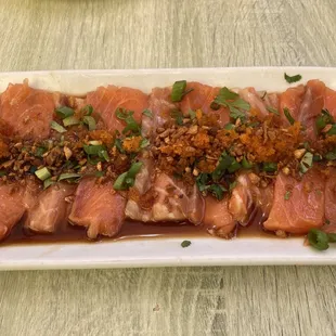 Salmon Carpaccio