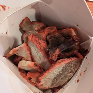 Barbecue pork drier than the Sahara desert