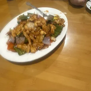 Almond chicken