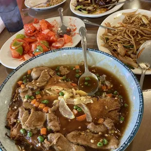 101. Beef Egg Foo Young  511. Sweet and Sour Prawns 606. House Special Combination Chow Mein D2. Mongolian Beef