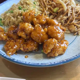 L1. Hot and Spicy Garlic Chicken Lunch
