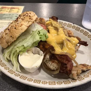 Chicken cheddar barrel