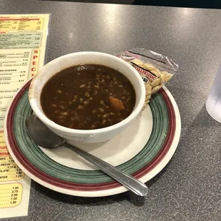The famous beef barley