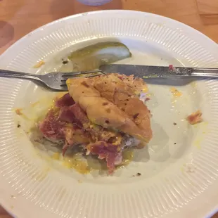 Grilled chicken cornbeef