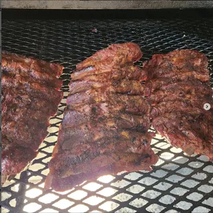 Get your Beef Ribs. Beef ribs are available only by special order.