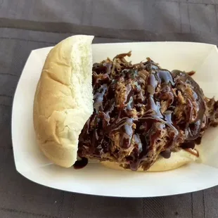 Shredded Brisket Sandwich