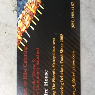 Their business card.