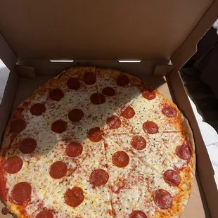 pizza, food