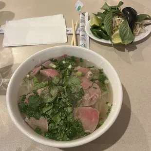 Rare steak 14. Regular Pho