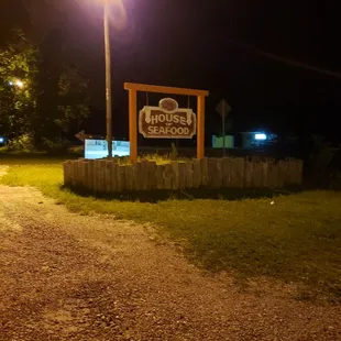 outside