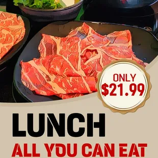 Open all day everyday With lunch specials til 3pm