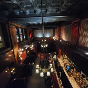 Interior (photo taken from the second floor)