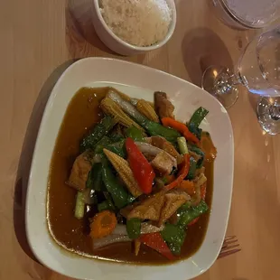 Tofu with Vegetables