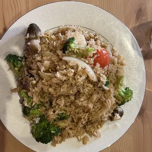 Shrimp and Vegetable Fried Rice