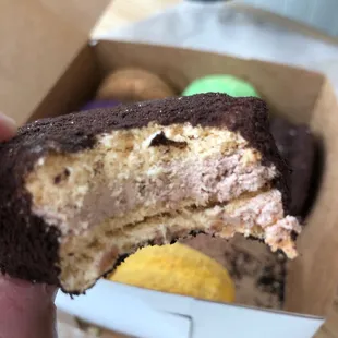 Inside the chocolate